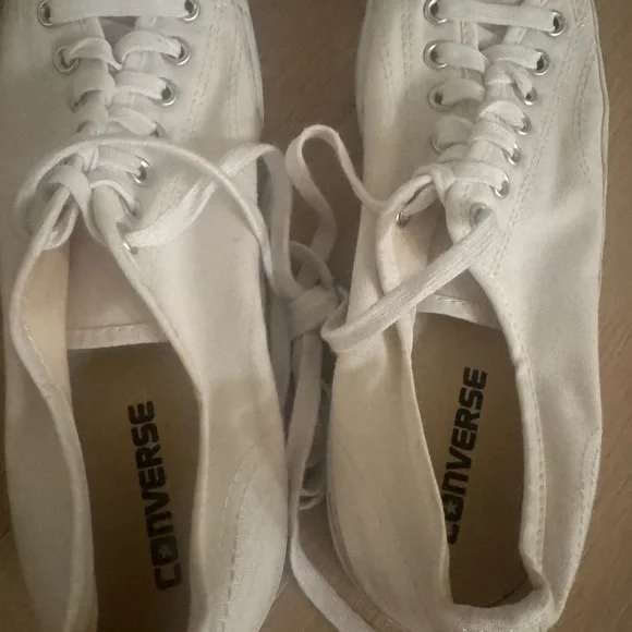 Converse Jack Purcell men’s White Sneakers 8.5 - Picture 4 of 4